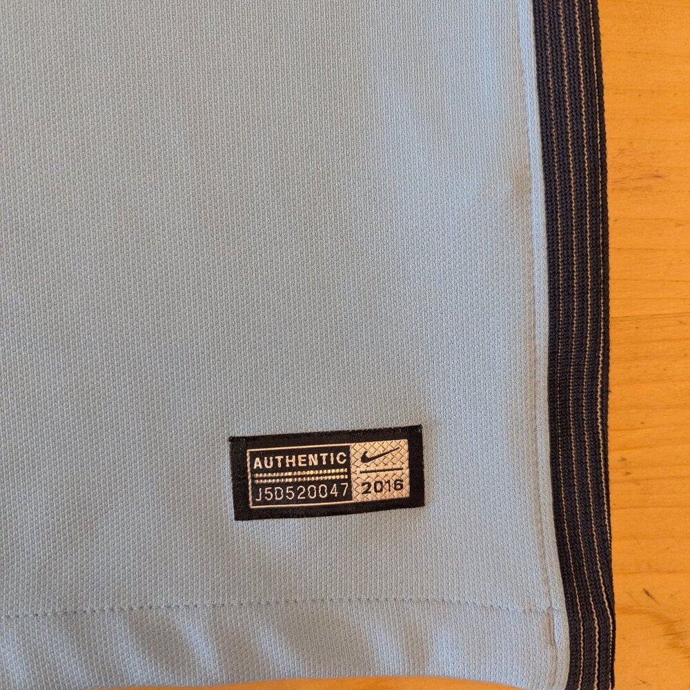 Nike Manchester City 2016 Home Jersey, Size Medium - Picture 2 of 4